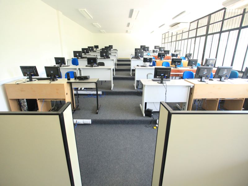 Laboratório de informática CCSA 1, sala 22. Foto: Adilson Andrade (ASCOM/UFS).